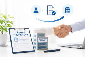 đăng ký thay đổi chủ doanh nghiệp tư nhân
