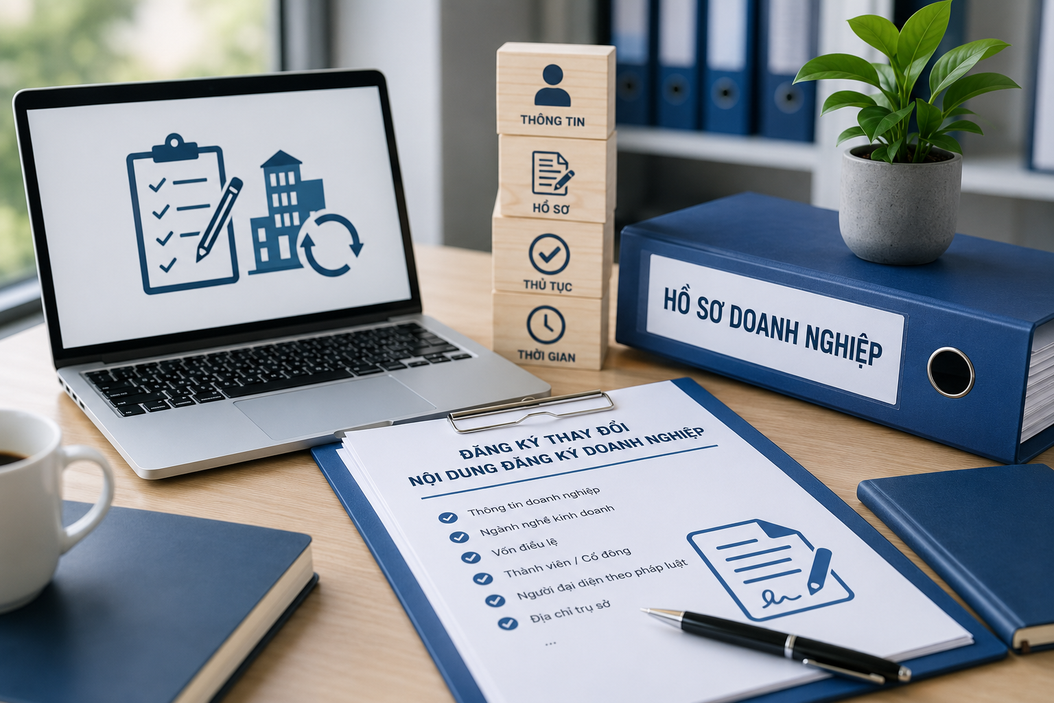 đăng ký thay đổi nội dung đăng ký doanh nghiệp