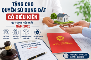 tặng cho quyền sử dụng đất có điều kiện