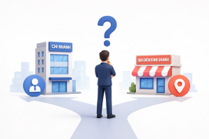 Nên thành lập chi nhánh hay địa điểm kinh doanh? Lựa chọn phù hợp nhất cho năm 2026