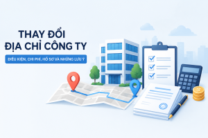 thay đổi địa chỉ công ty